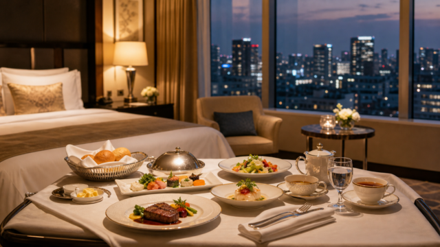 東京の部屋食ホテルのアイキャッチ画像