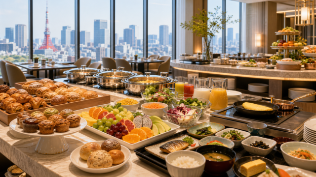 東京の朝食ビュッフェが美味しいホテルのアイキャッチ画像
