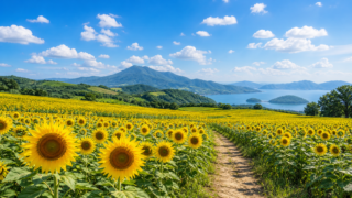 岡山のひまわり畑のアイキャッチ画像