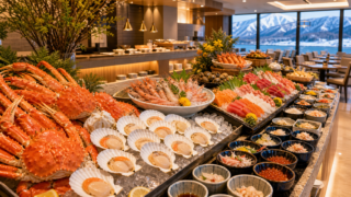 北海道の海鮮食べ放題ホテルのアイキャッチ画像
