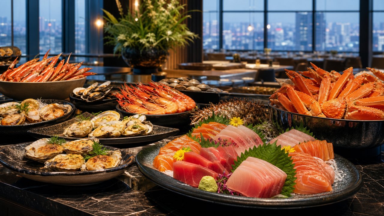 海鮮食べ放題ホテル東京｜厳選5選