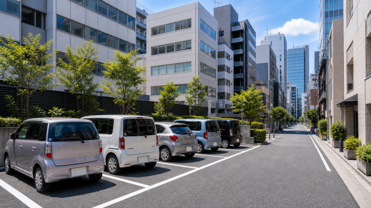 新橋の駐車場｜土日安い500円〜の穴場8選