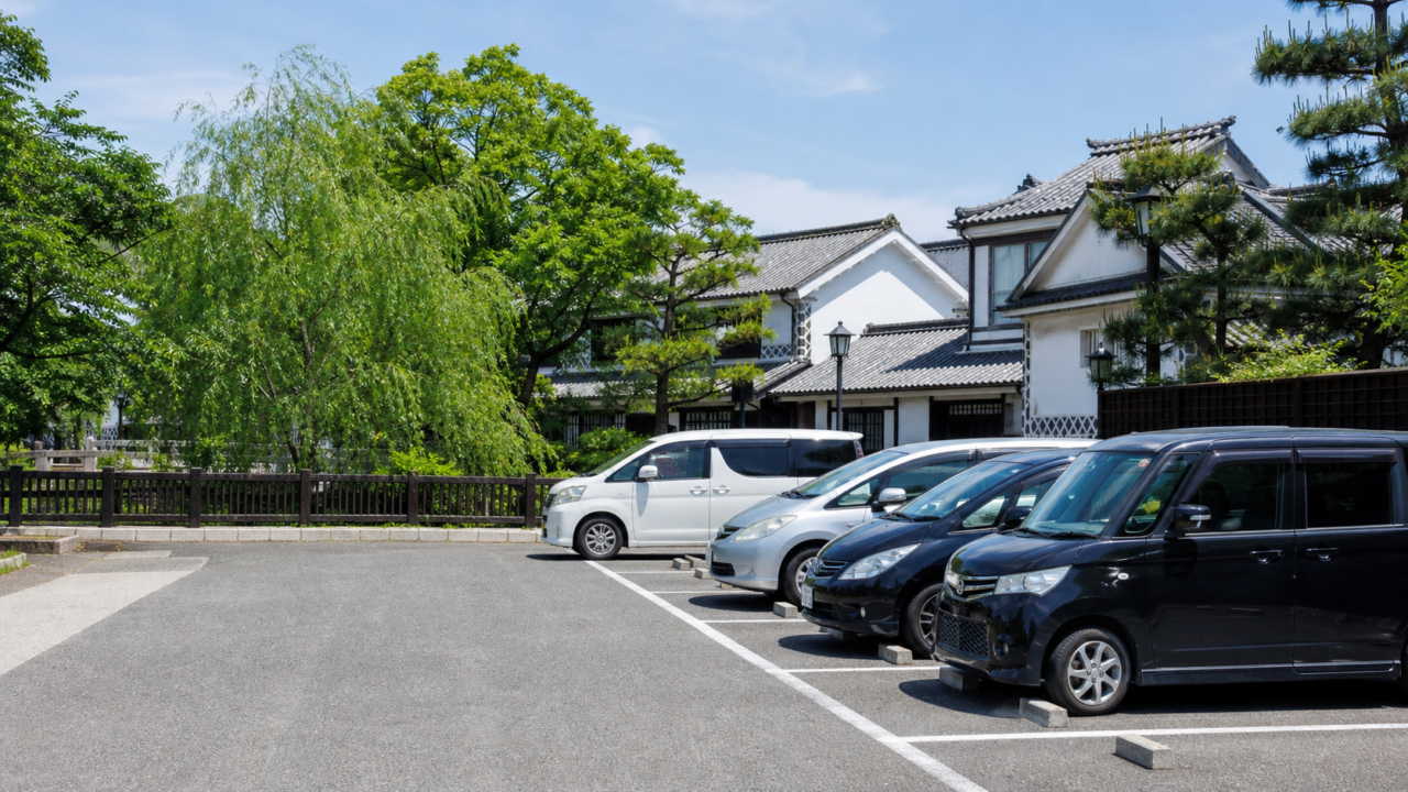 倉敷美観地区の駐車場｜土日安い500円〜の穴場8選