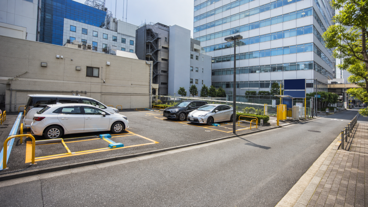 浜松町の駐車場｜土日安い500円〜の穴場8選