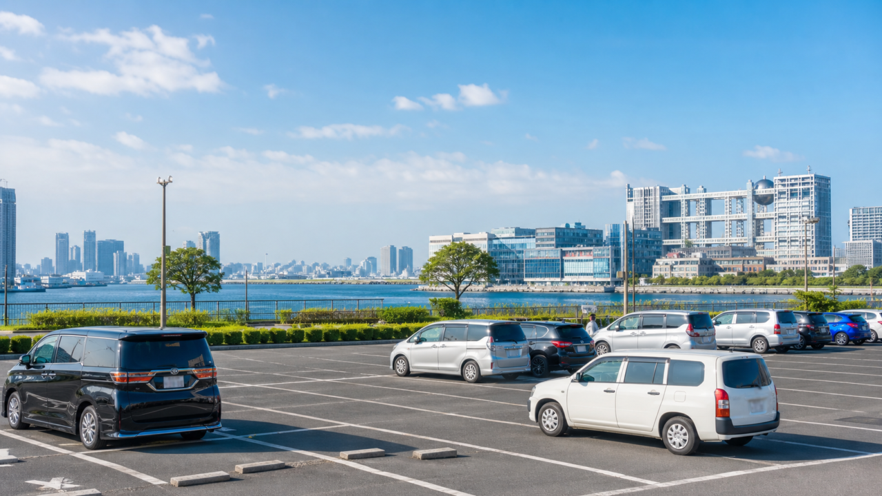 お台場の駐車場｜土日安い500円〜の穴場8選