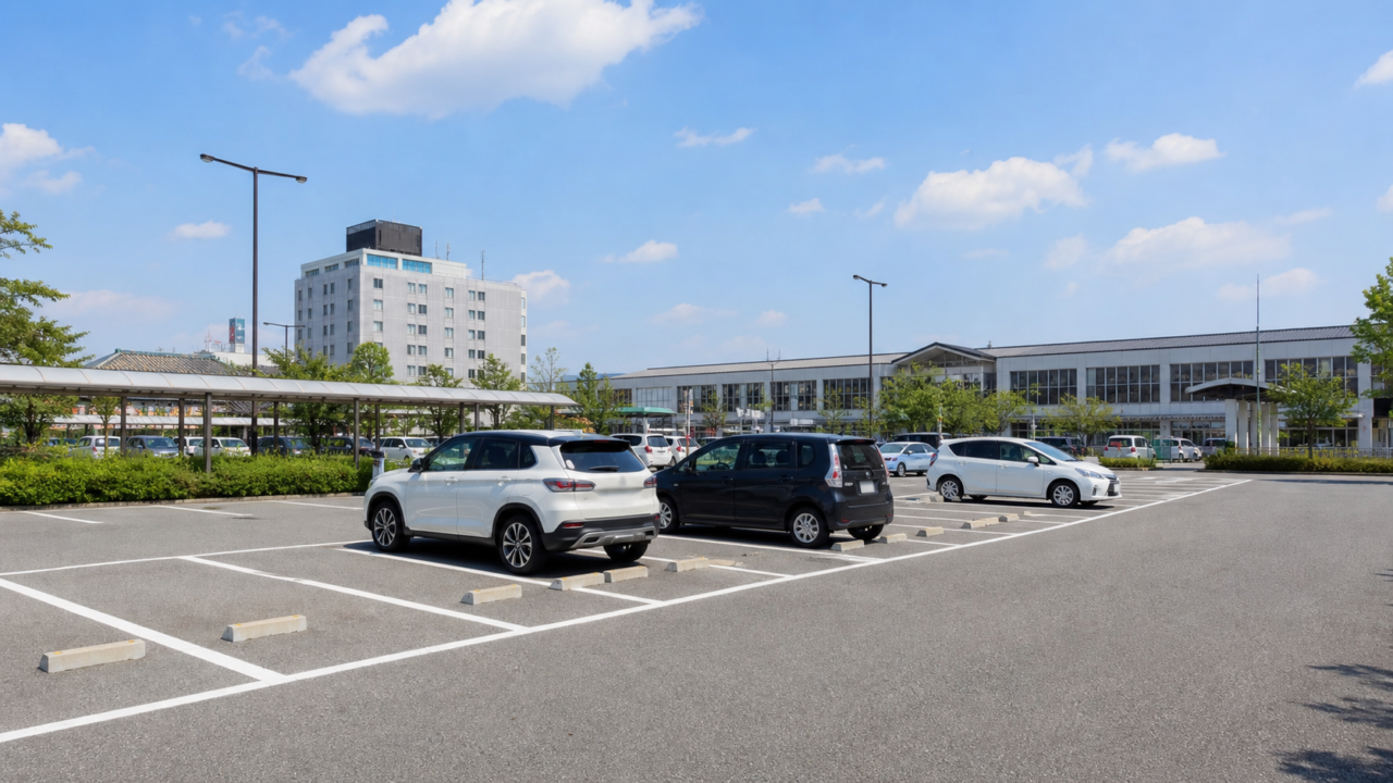 倉敷駅の駐車場｜土日安い500円〜の穴場8選
