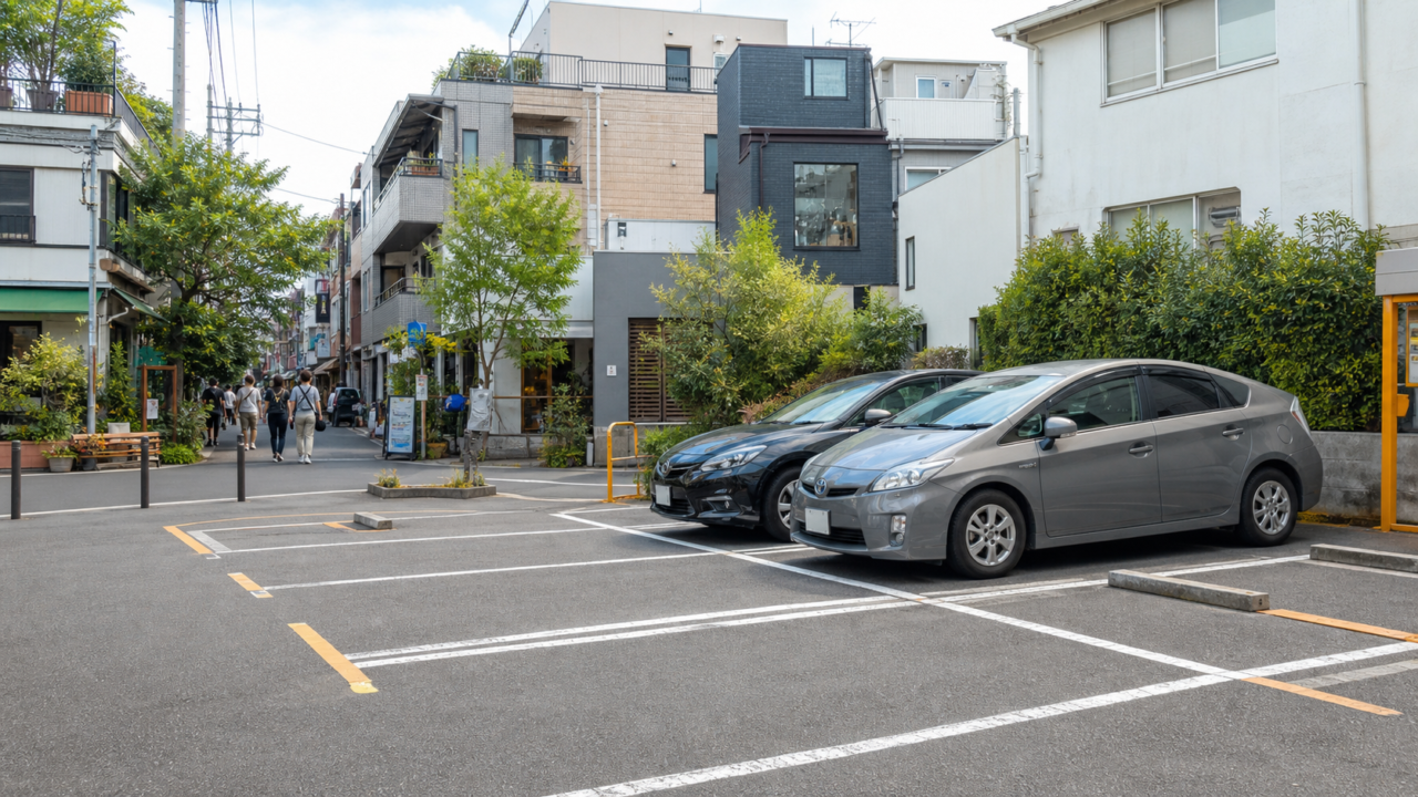 下北沢の駐車場｜土日安い500円〜の穴場8選