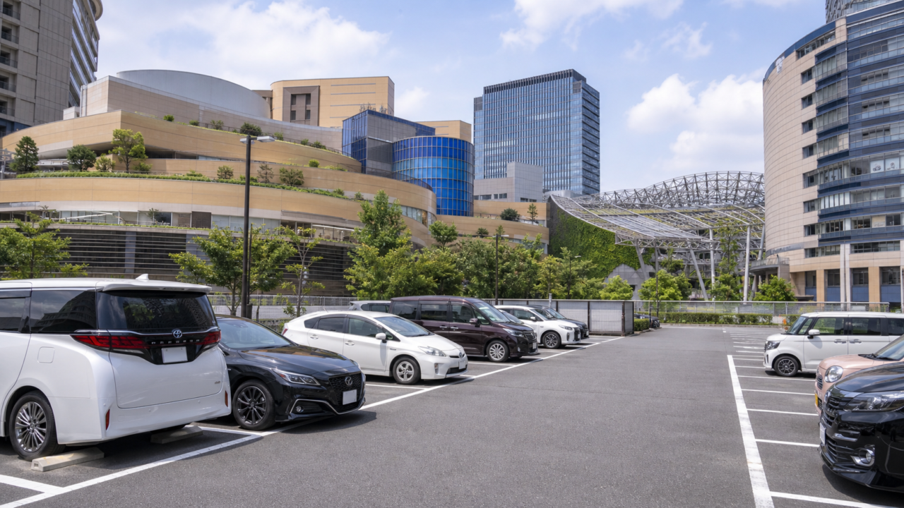 なんばパークスの駐車場｜土日安い500円〜の穴場8選