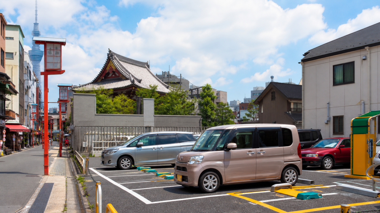 浅草寺の駐車場｜土日安い500円〜の穴場8選