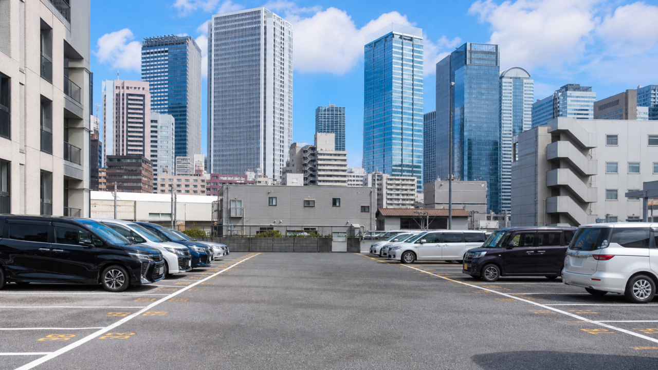 西新宿の駐車場 アイキャッチ
