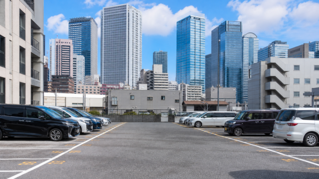 西新宿の駐車場 アイキャッチ