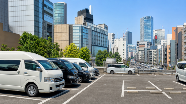渋谷のハイルーフ駐車場 アイキャッチ