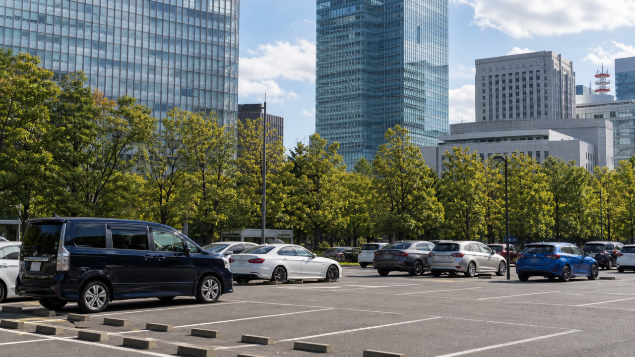 日比谷の駐車場 アイキャッチ