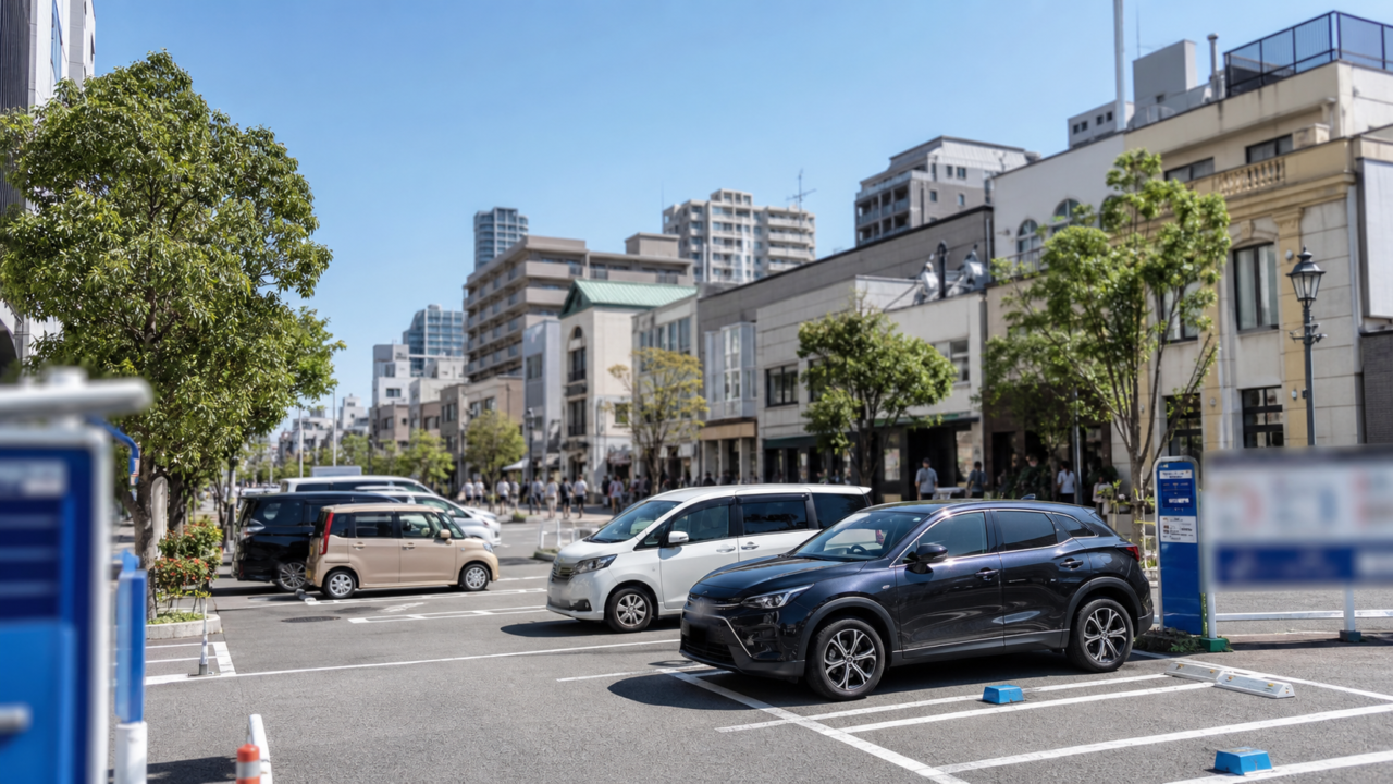 元町駅の駐車場 アイキャッチ