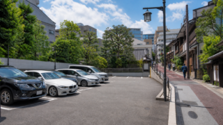 神楽坂の駐車場 アイキャッチ
