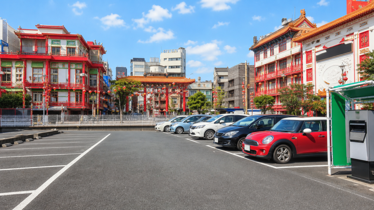 横浜中華街の駐車場 アイキャッチ