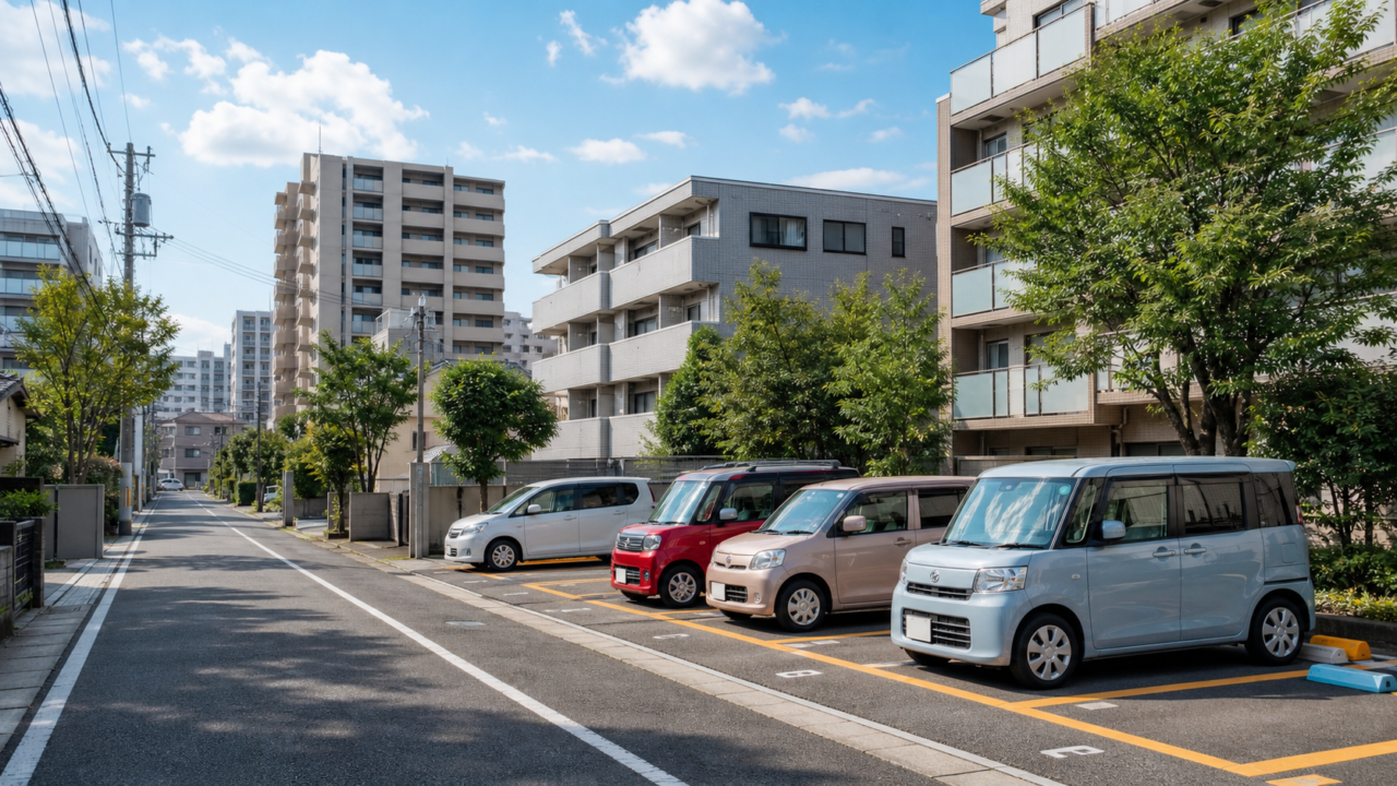 仙台の月極駐車場