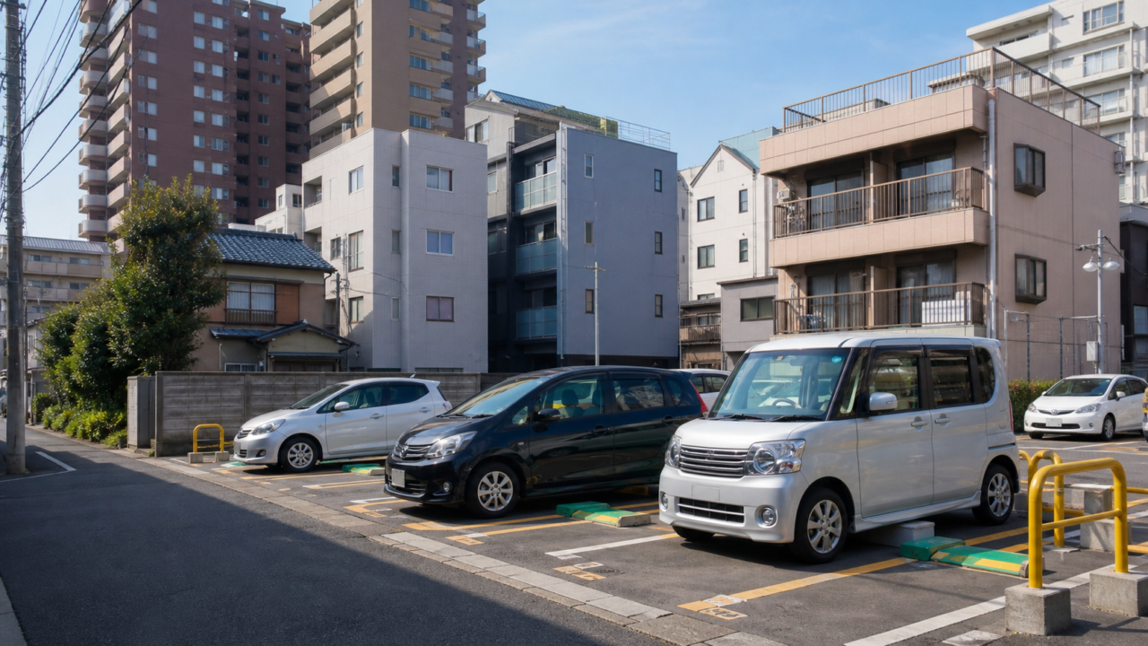 川崎の月極駐車場