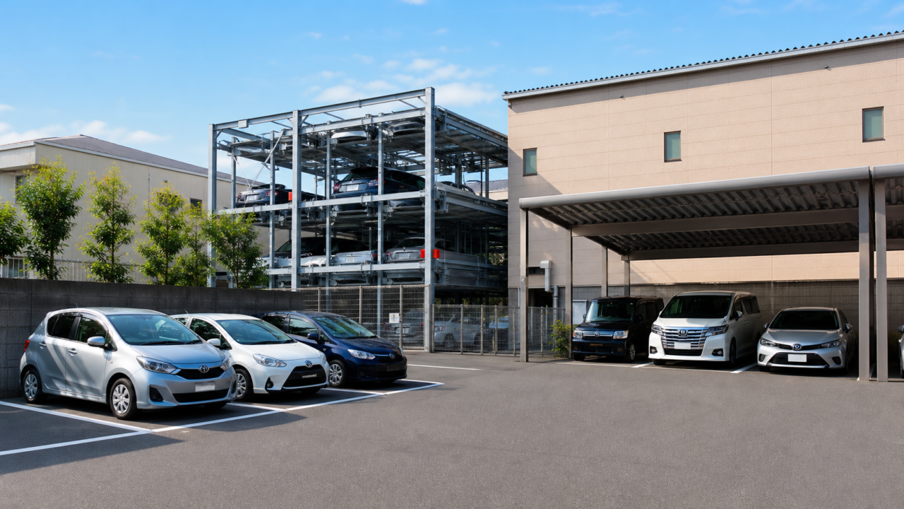 月極駐車場の種類と選び方