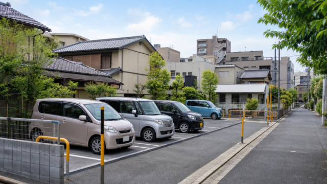 京都の月極駐車場