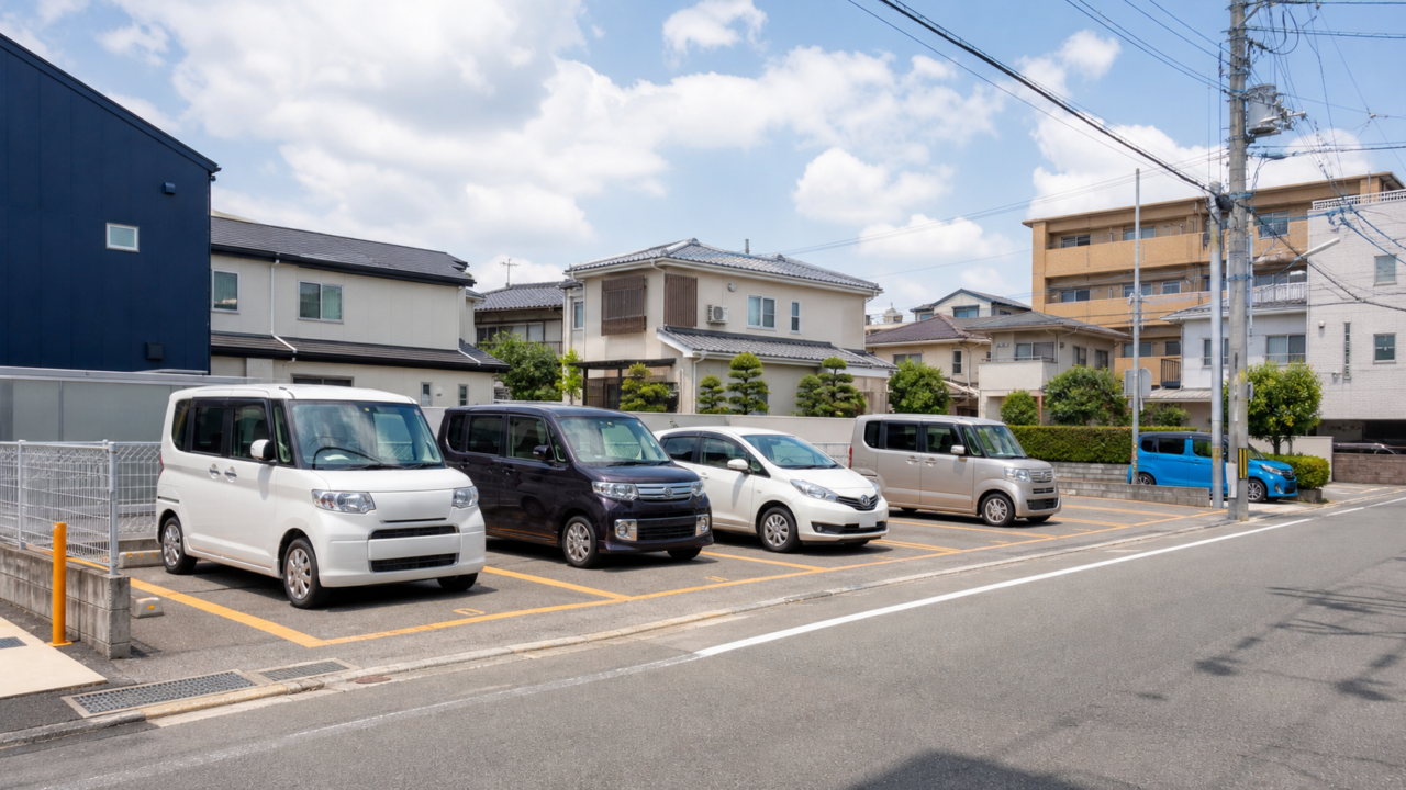 姫路の月極駐車場