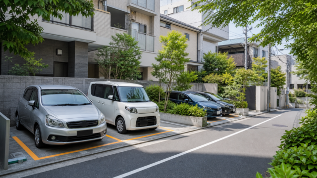 目黒区の月極駐車場