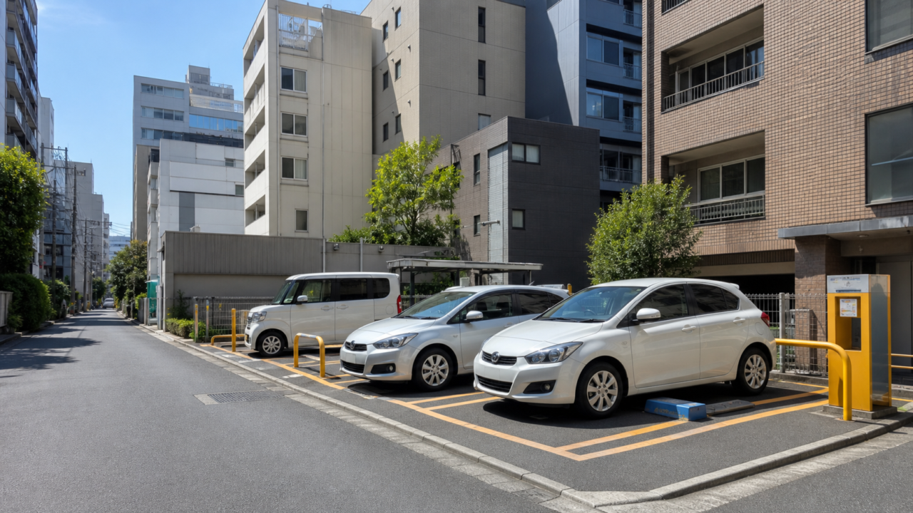 中央区の月極駐車場