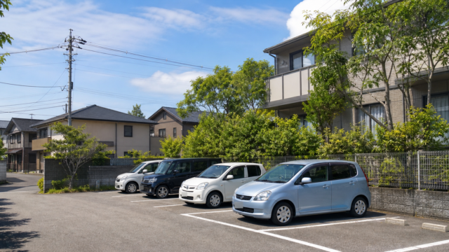 西宮の月極駐車場