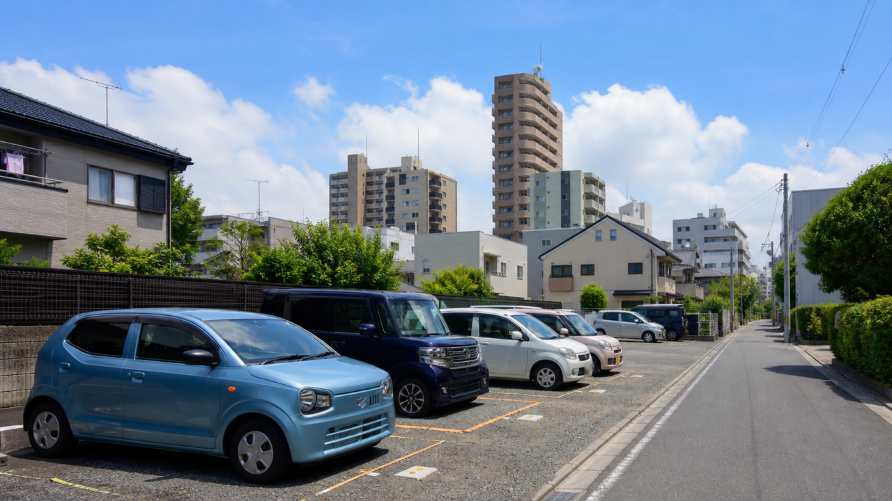大宮の月極駐車場