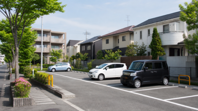 府中の月極駐車場