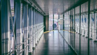 秋田空港の駐車場のイメージ