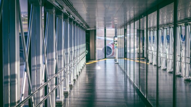 秋田空港の駐車場のイメージ
