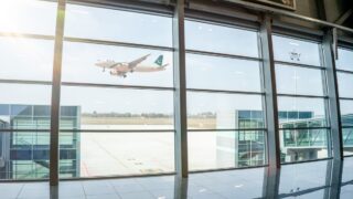 青森空港の駐車場のイメージ