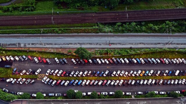 アクアマリンふくしまの駐車場のイメージ