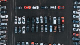 コストコ尼崎の駐車場のイメージ