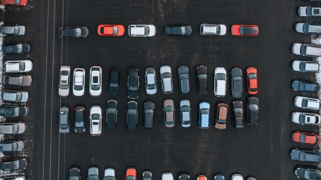 コストコ尼崎の駐車場のイメージ