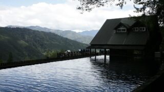 銀山温泉の駐車場のイメージ