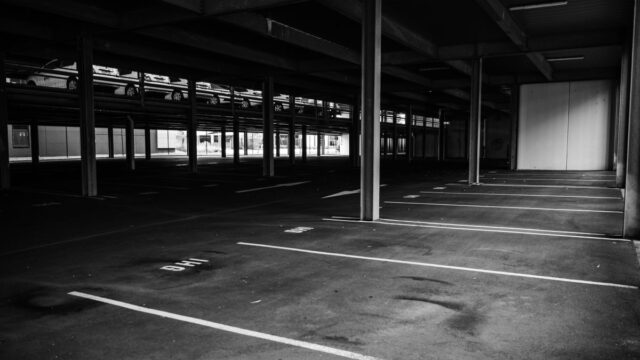 五稜郭の駐車場のイメージ