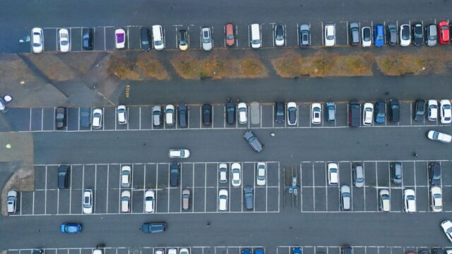 インテックス大阪の駐車場のイメージ