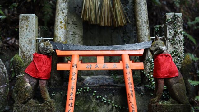 出雲大社の駐車場のイメージ