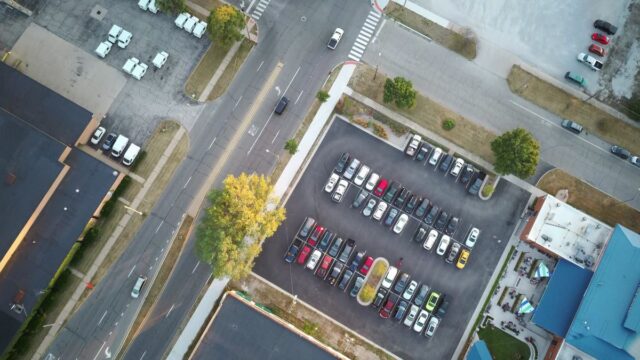 唐津くんちの駐車場のイメージ