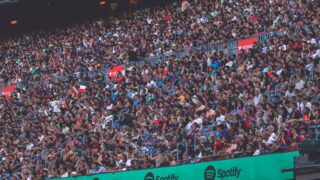 カシマサッカースタジアムの駐車場のイメージ