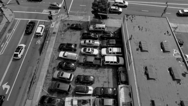北上展勝地の駐車場のイメージ