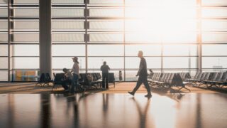 北九州空港の駐車場のイメージ