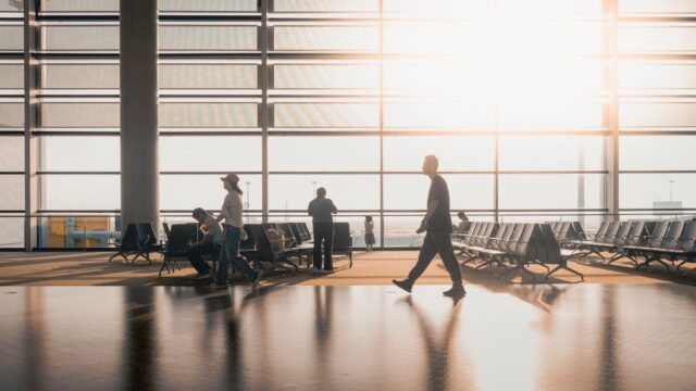 北九州空港の駐車場のイメージ
