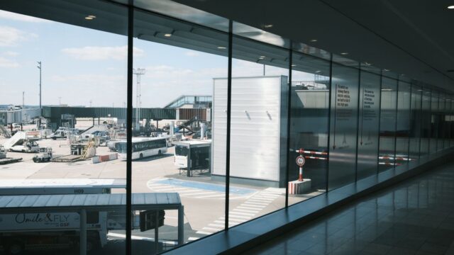 神戸空港の駐車場のイメージ