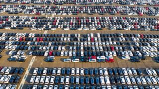 幕張メッセの駐車場のイメージ