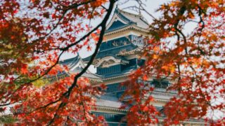松江城の駐車場のイメージ