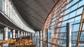大分空港の駐車場のイメージ
