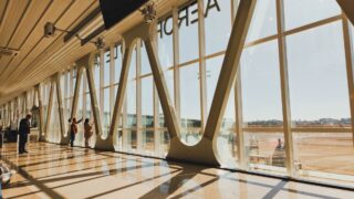 岡山空港の駐車場のイメージ